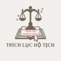 Trích lục hộ tịch – Hethongluat.vn